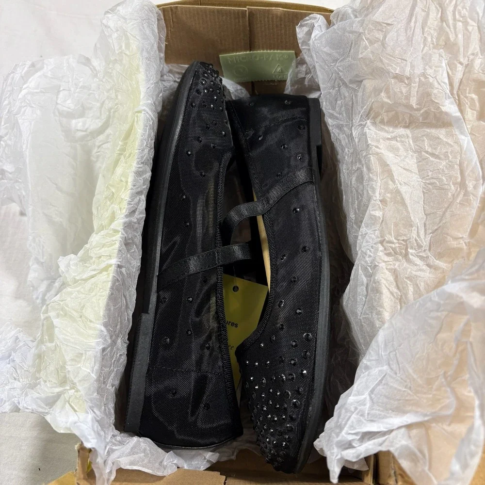 Art Class‎ Sybil Flats Kids 4 Black NEW